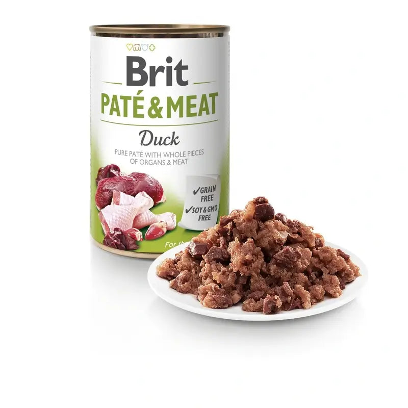 Brit Dog Paté di carne d'anatra 6x400 grammi