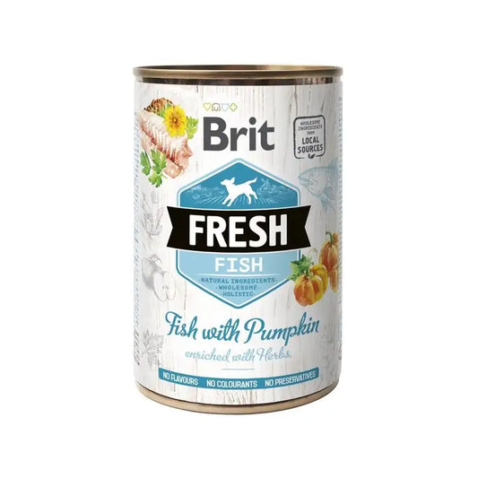 Brit Fresh Fish Pumpkin 6X400Gr per cani