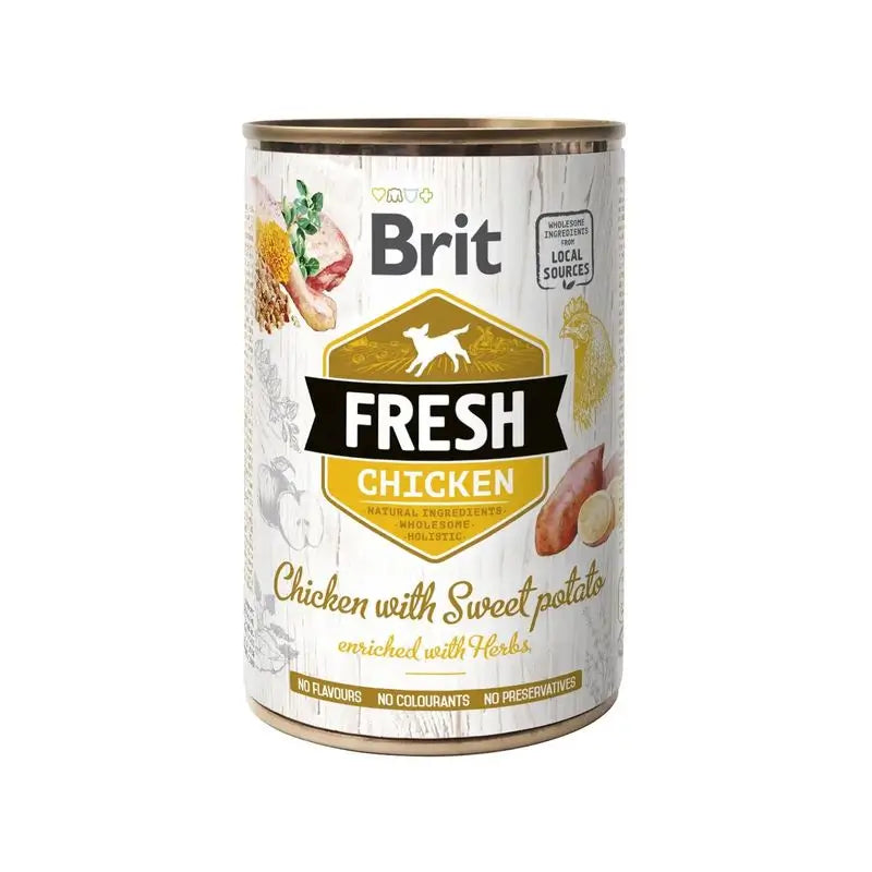 Brit Pollo fresco con patate 6X400Gr per cani