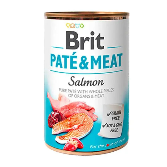 Brit Paté & Carne Salmone 6X400Gr per cani