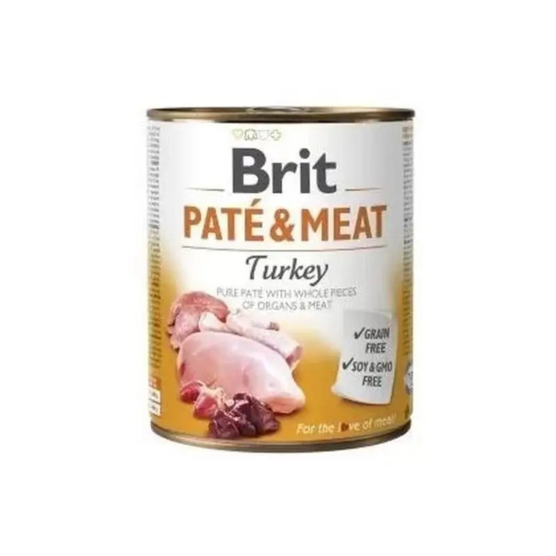 Brit Paté & Carne di Tacchino 6X400Gr per cani