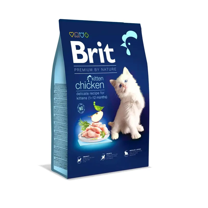 Brit Premium By Nature Cat Kitten Pollo 8 kg