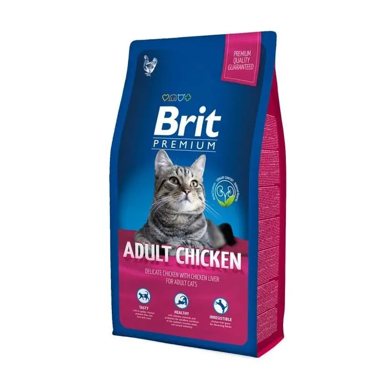 Brit Premium By Nature Cat Adult Pollo 8 chili