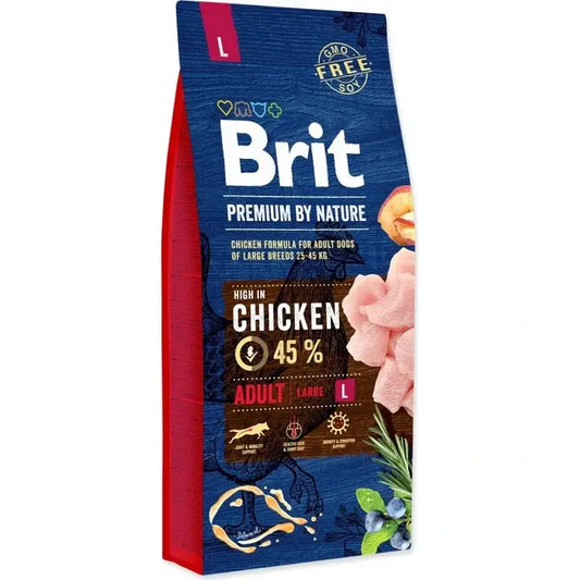 Brit Premium By Nature Dog Adult L 15Kg per cani