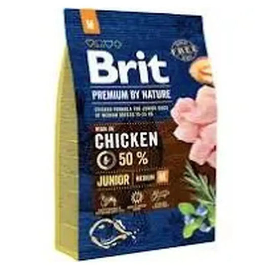 Brit Premium By Nature Dog Junior M 3Kg per cani