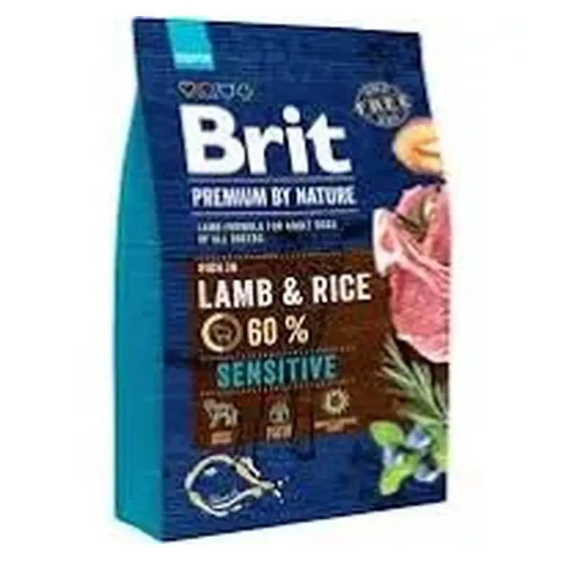 Brit Premium By Nature Dog Sensitive Lamb 3Kg per cani