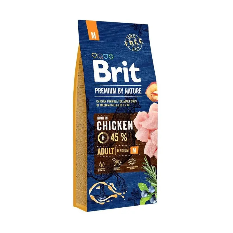 Brit Premium Dog Nature Adult Medio 15 chili
