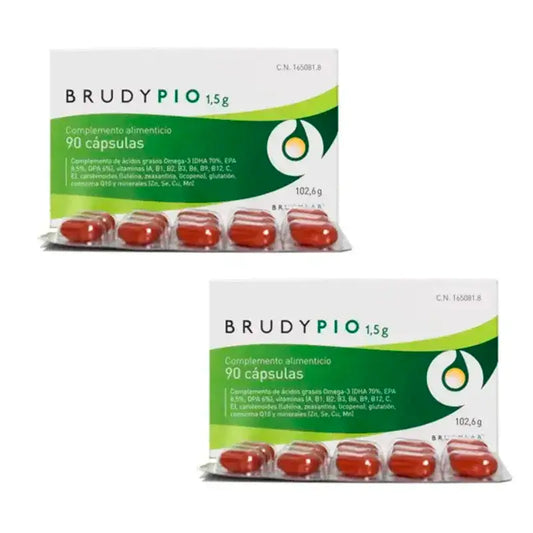 Brudy Pio 1,5 g, Confezione 2 x 90 Capsule