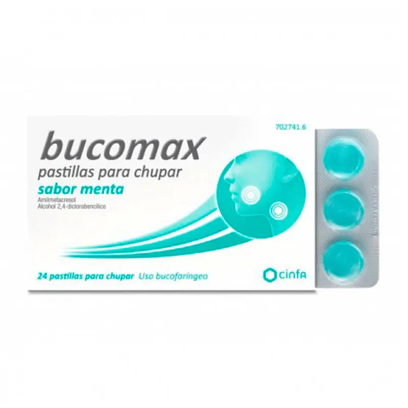 Bucomax with Peppermint Flavour 24 Lozenges