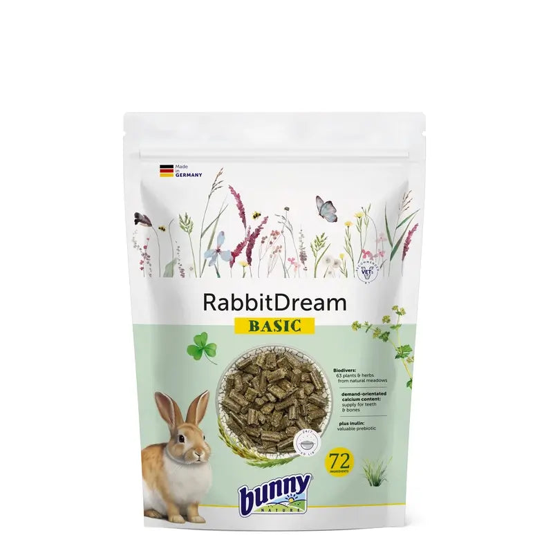 Bunny Basic Sleep Alimento per conigli nani 600Gr