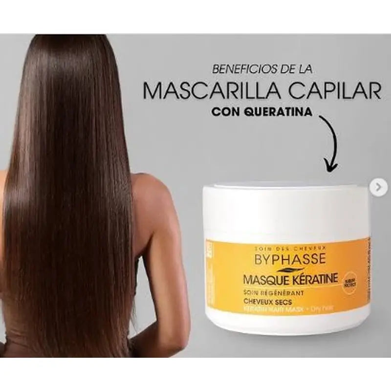 Byphasse Capillary Keratin Capelli secchi, 250 ml