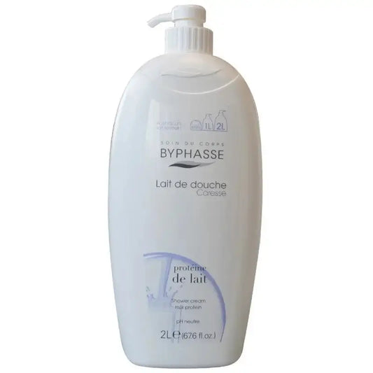 Byphasse Caresse Crema doccia alle proteine del latte, 2000 ml