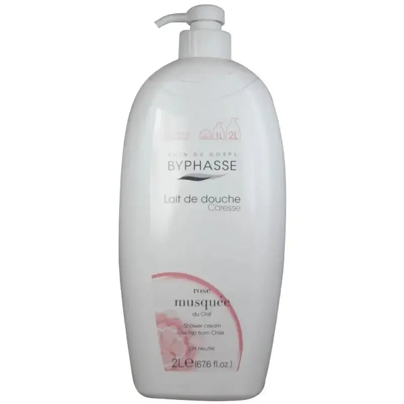 Byphasse Caresse Crema doccia alla rosa canina, 2000 ml