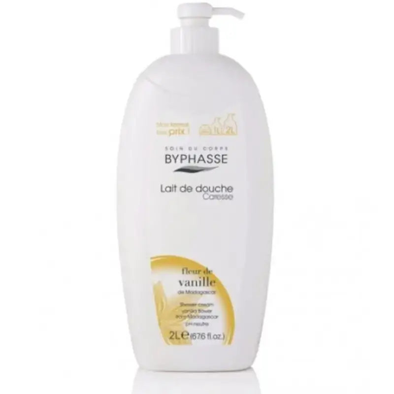 Byphasse Caresse Crema Doccia Vaniglia, 2000 ml
