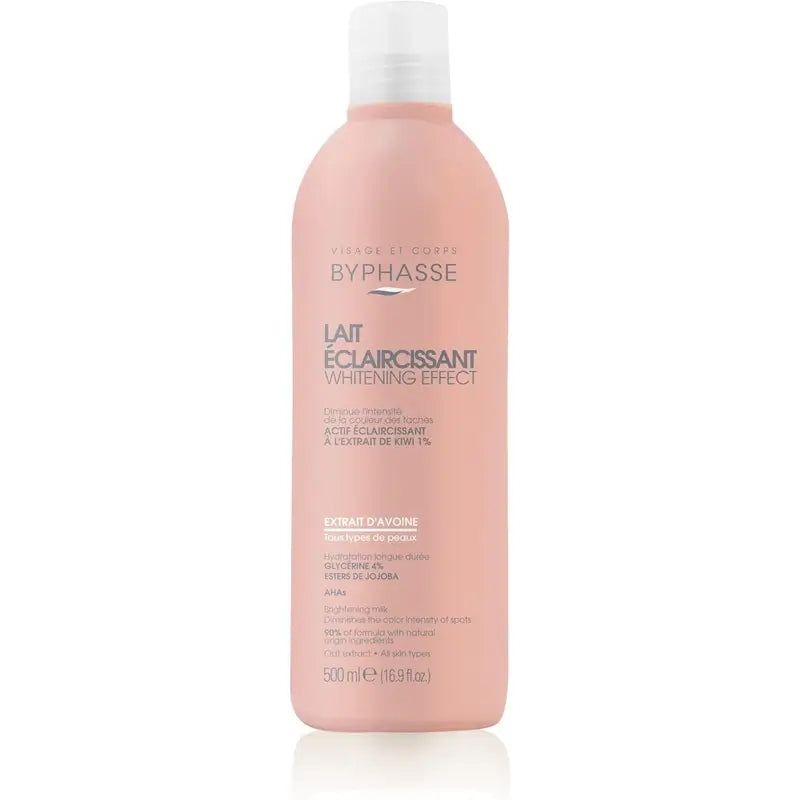 Byphasse Latte detergente schiarente alla farina d'avena, 500 ml