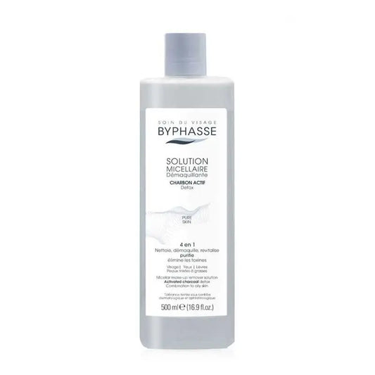 Byphasse Soluzione micellare struccante con carbone attivo, 500 ml