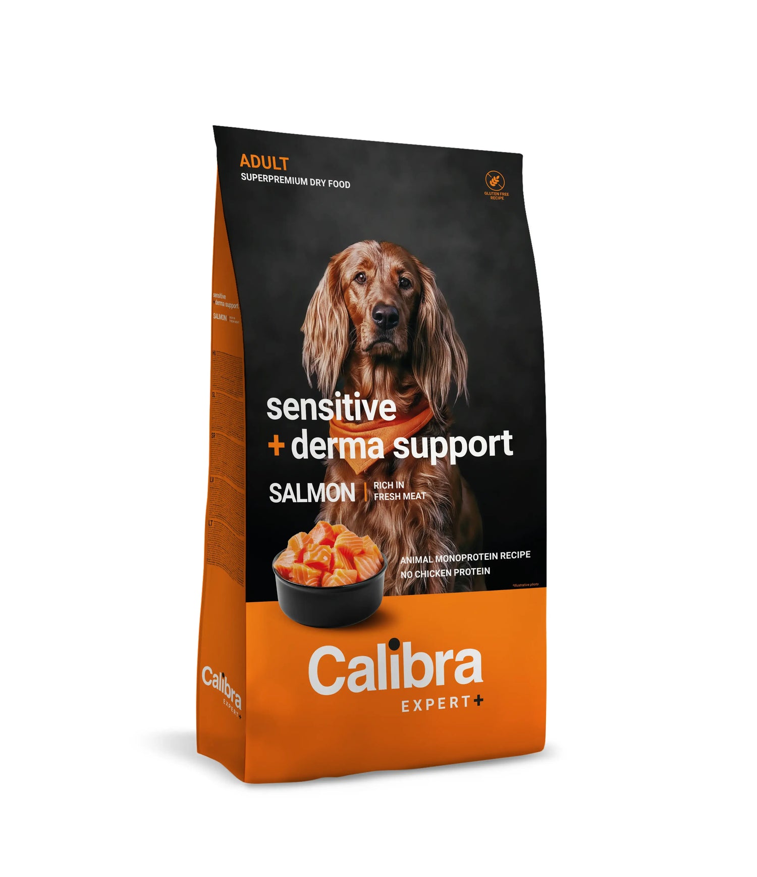 Calibra Dog Expert+ Adult Sensitive & Derma Supp. Mangime 12Kg