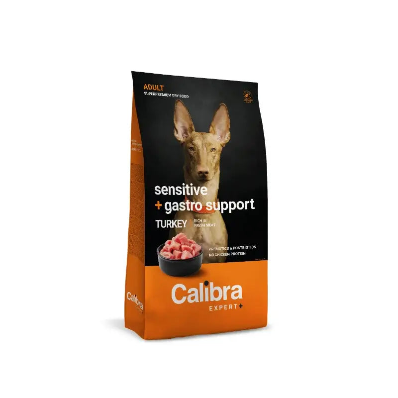 Calibra Dog Expert+ Adult Sensitive & Gastro Supp. Mangime 12Kg