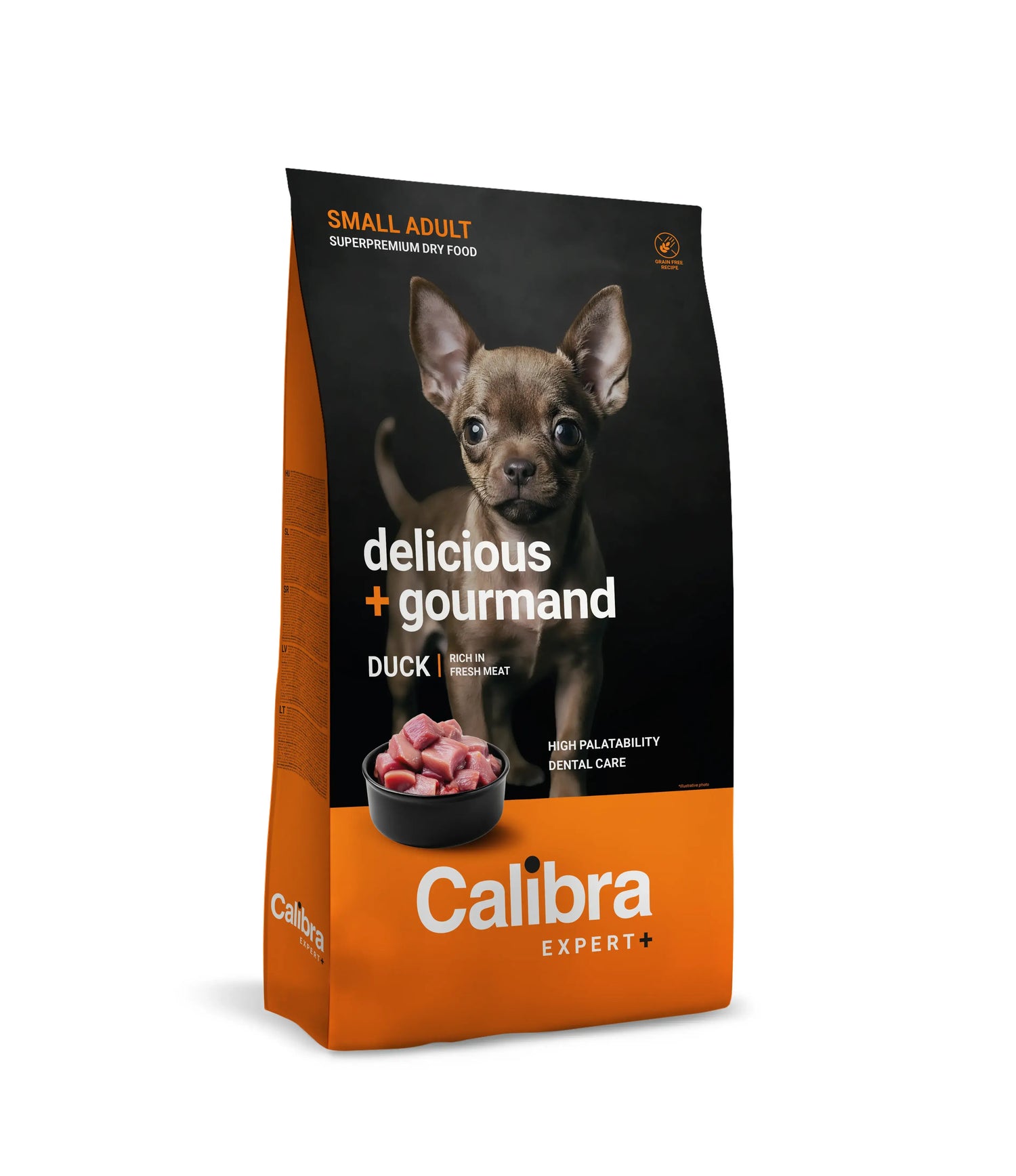 Calibra Dog Expert+ Adult Small Delicious & Gourm. Mangime 6Kg
