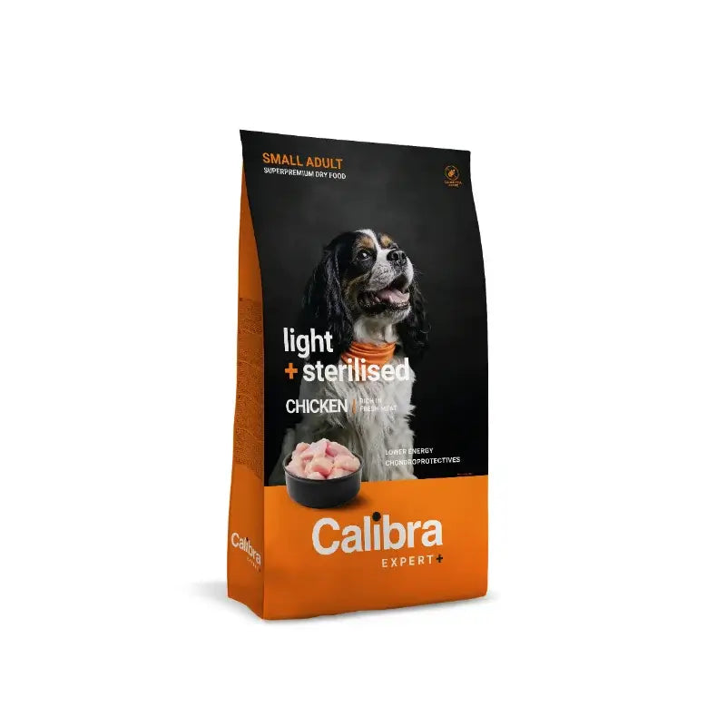 Calibra Dog Expert+ Adult Small Light&Steril Chicken Feed 1,5Kg