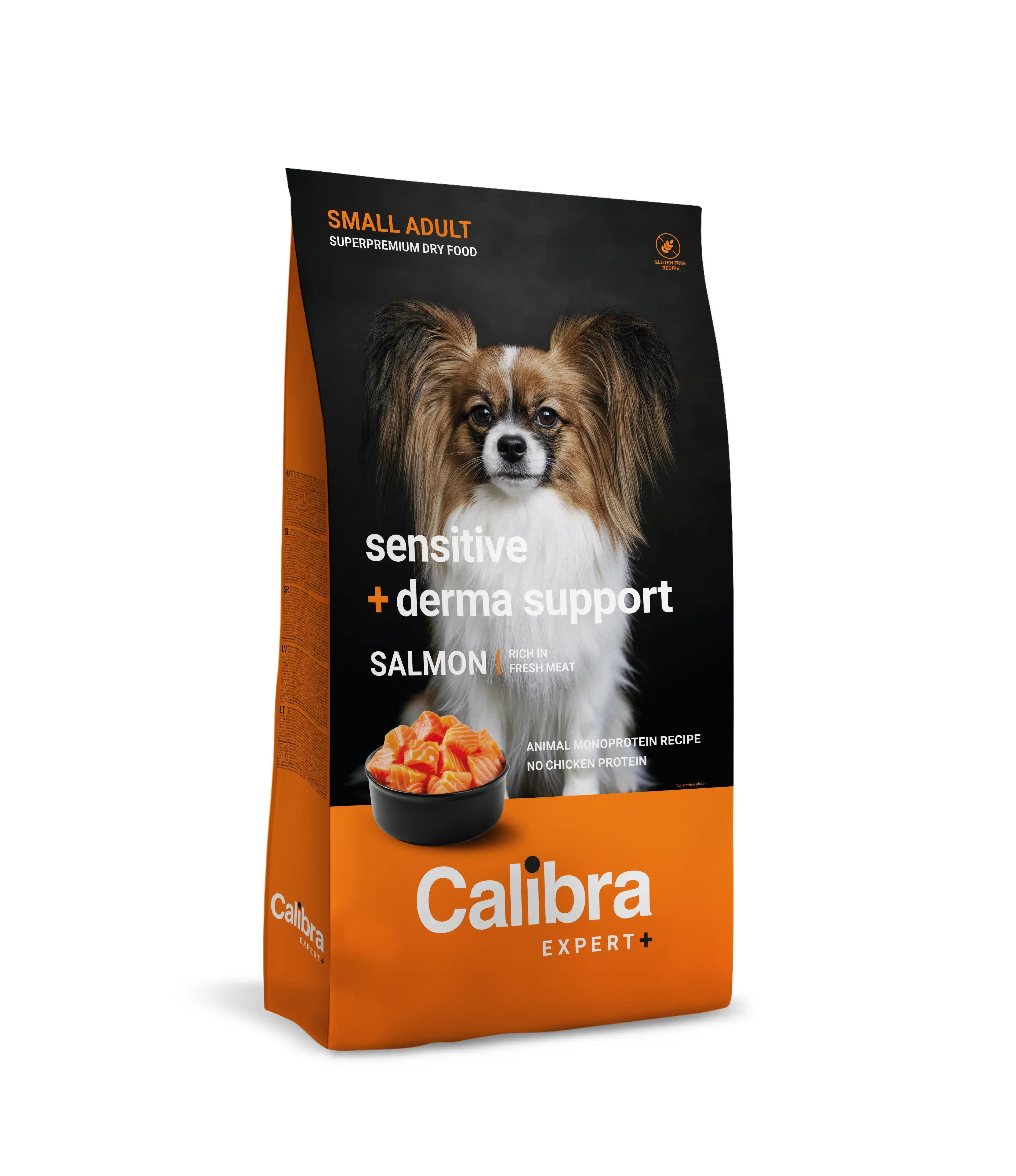 Calibra Dog Expert+ Adult Small Sensit.&Derma Supp. Mangime 6Kg