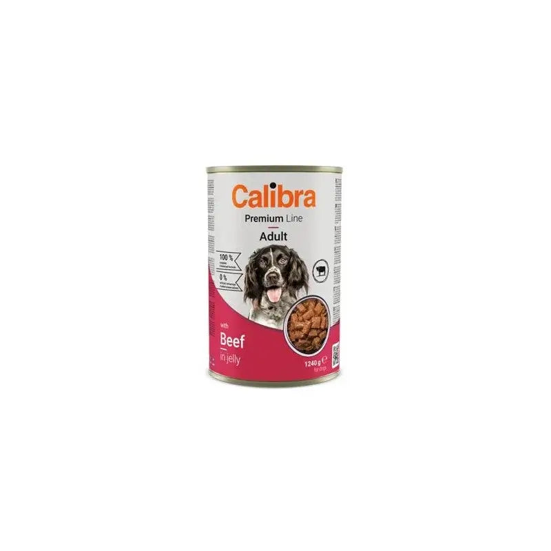 Calibra Dog Premium con gelatina di manzo Lattina 12X1240G