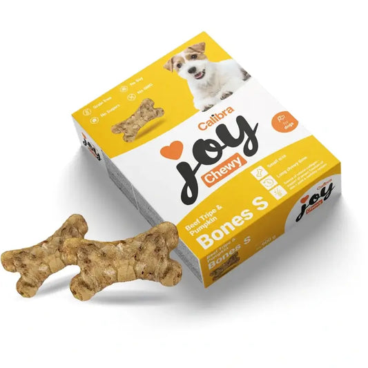 Calibra Joy Osso da masticare per cani S Gut & Pumpkin, 40 pezzi X 900 Gr