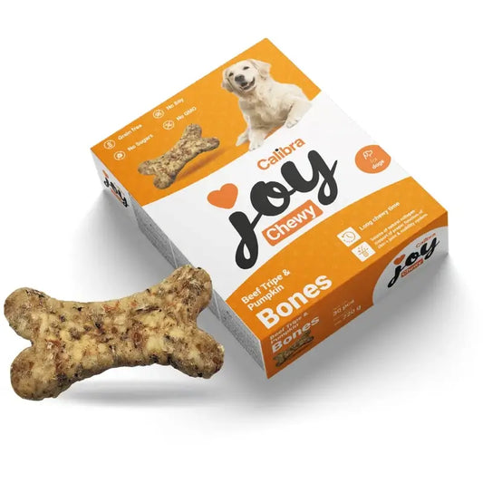 Calibra Joy Dog Osso di manzo e zucca da masticare, 30 unità X 720 Gr