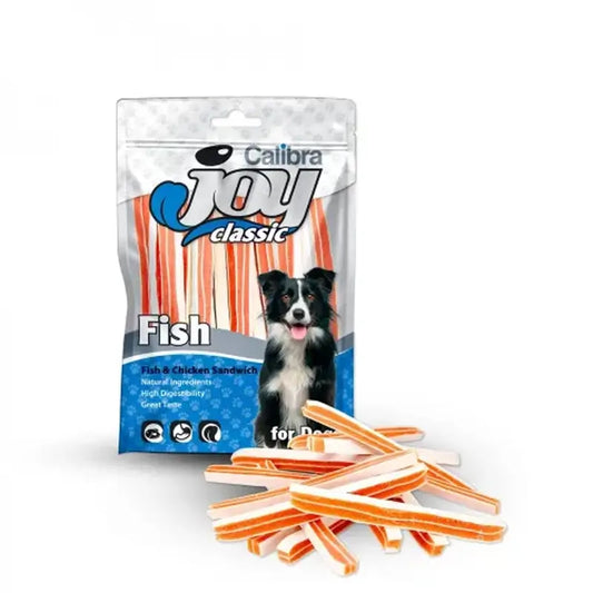 Calibra Joy Dog Sandwich classico di pesce e pollo, 250 g