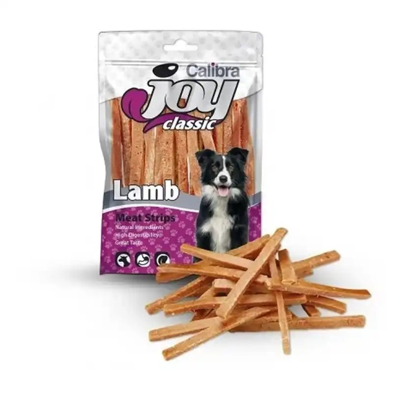 Calibra Joy Dog Classic Strips Agnello, 80 grammi