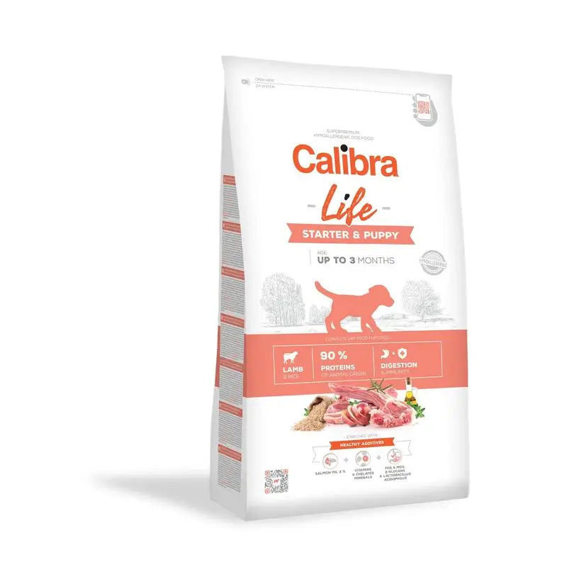 Calibra Dogs Life Starter & Puppy Lamb 12Kg