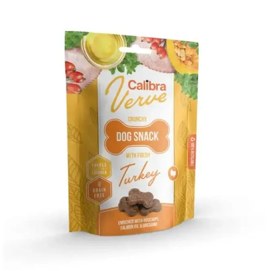 Calibra Dogs Verve Snack croccante di tacchino fresco 150G