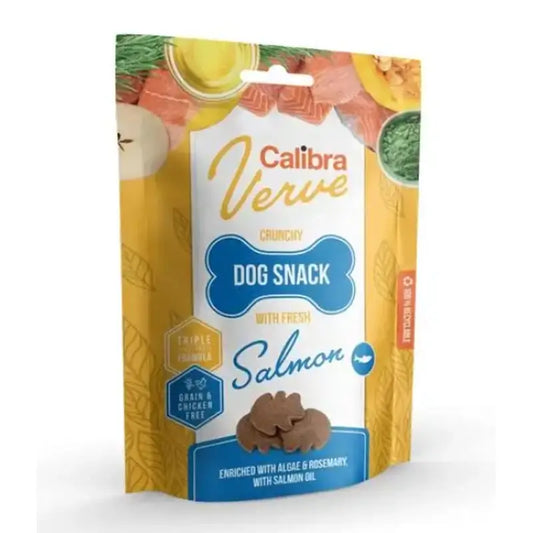 Calibra Dogs Verve Snack croccante al salmone fresco 150G
