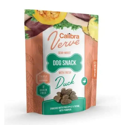 Calibra Dogs Verve Snack semi-umido di anatra fresca 150G