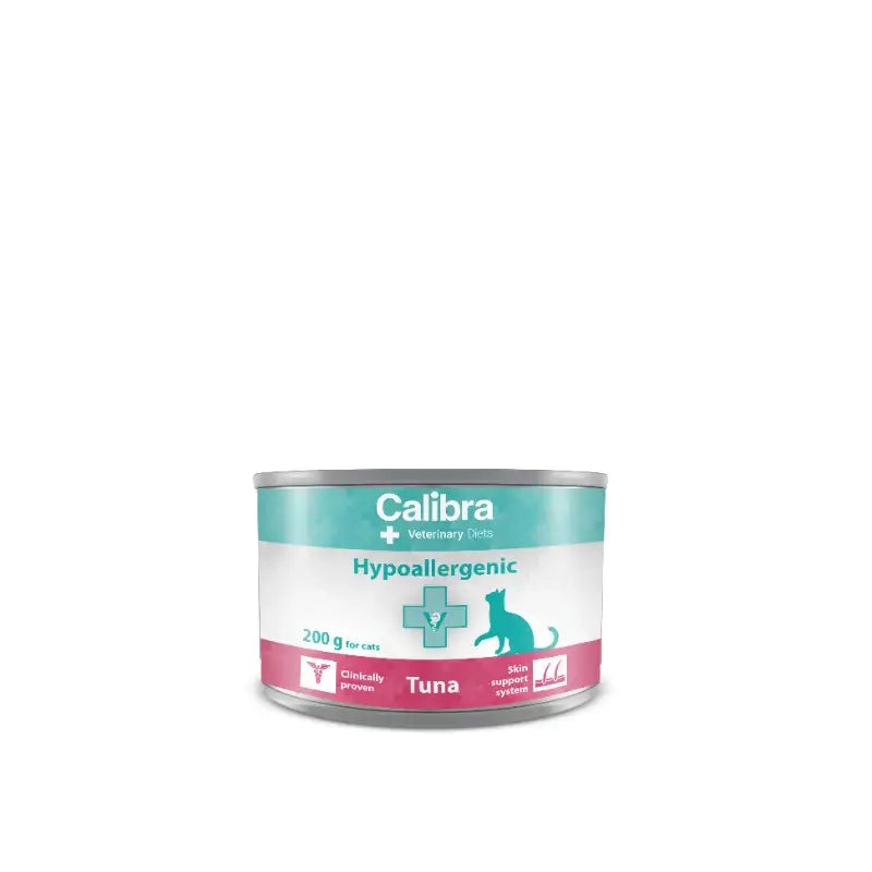 Calibra Vet Diet Cat Hypoallergenic Tuna Alimento umido 6X200Gr