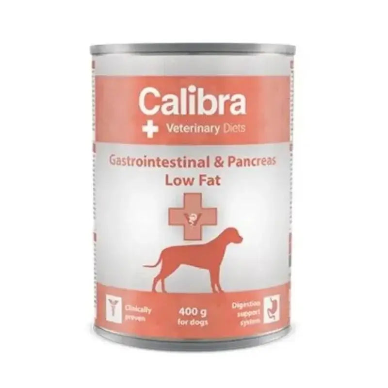 Calibra Vet Diet Cane Gastrointestinale Alimento umido a basso contenuto di grassi 6X400Gr
