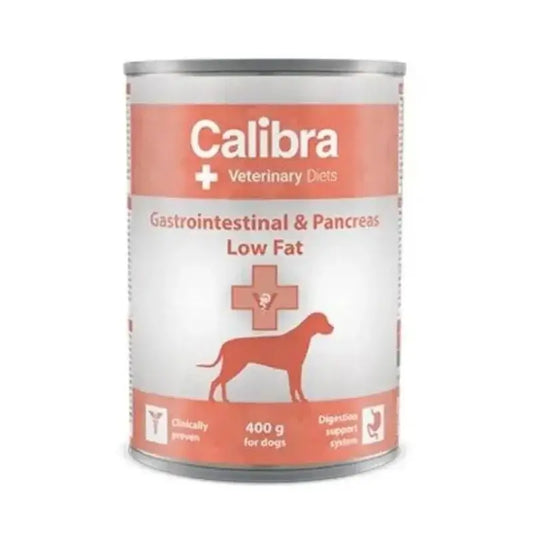 Calibra Vet Diet Cane Gastrointestinale Alimento umido a basso contenuto di grassi 6X400Gr