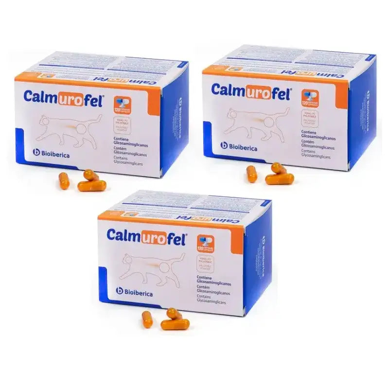 Calmurofel, Confezione 3 x 120 capsule