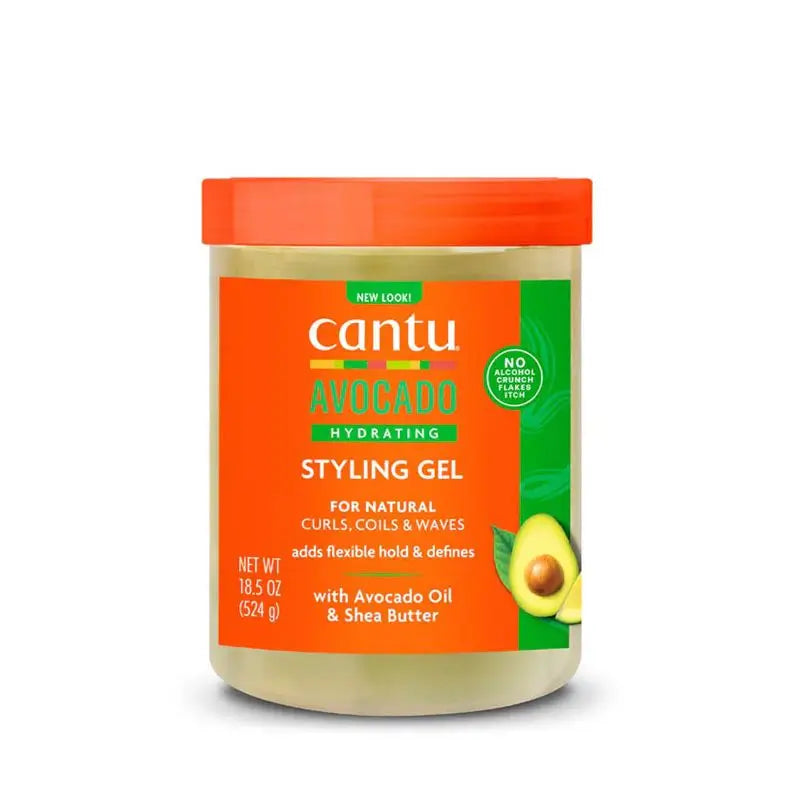 Cantu Gel Idratante all'Avocado 524 Gr (Senza Alcool)