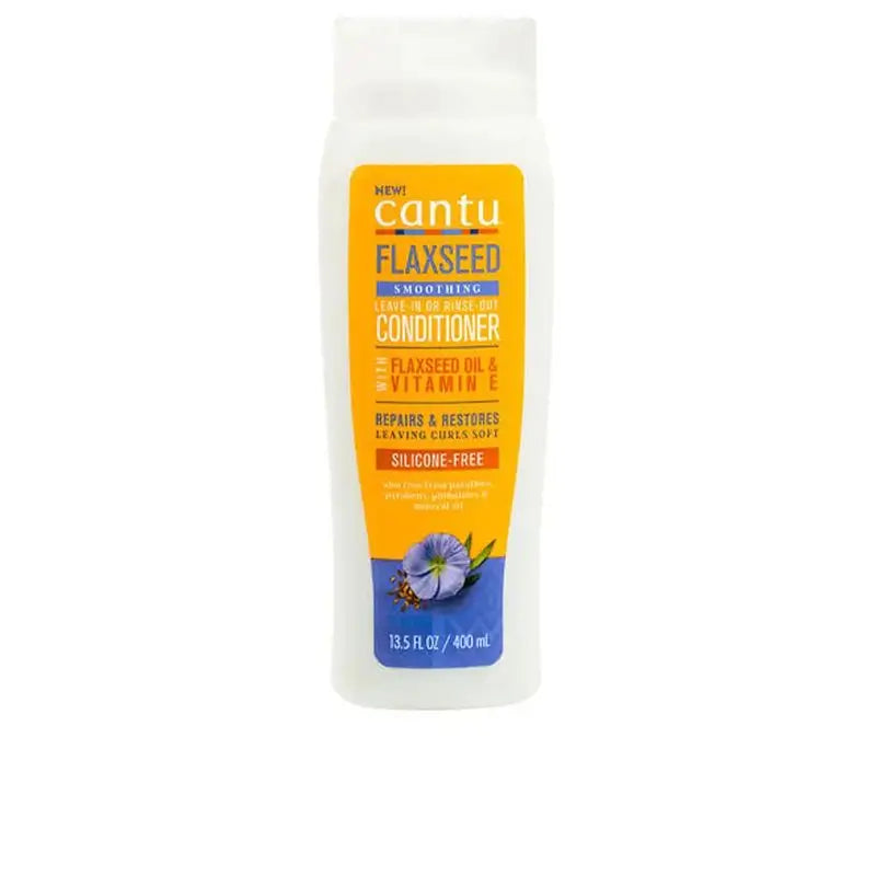 Cantu Flaxseed Smoothing Leave-In Or Rinse-Out Conditioner 400 Ml (Con+Senza Acl)