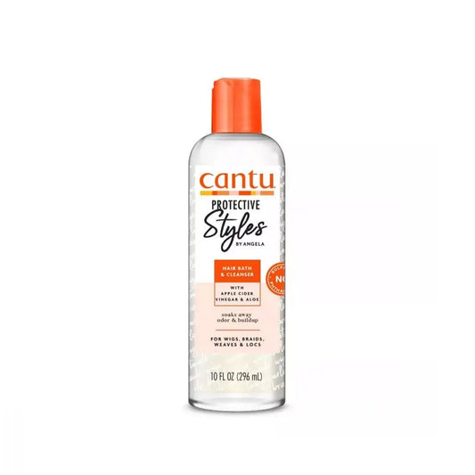 Cantu Protective Style Bagno e detergente per capelli 296 Ml