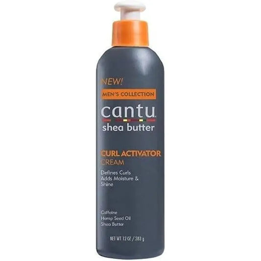 Cantu Burro di Karité Uomo Crema attivatrice di ricci 295 Ml