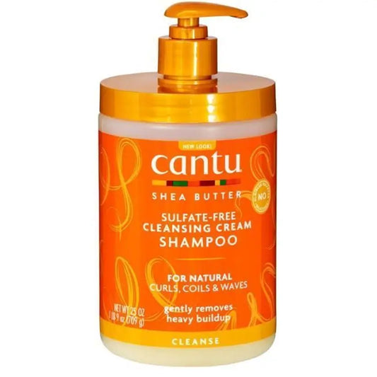 Cantu Burro di Karité Shampoo detergente naturale per capelli 709 Gr