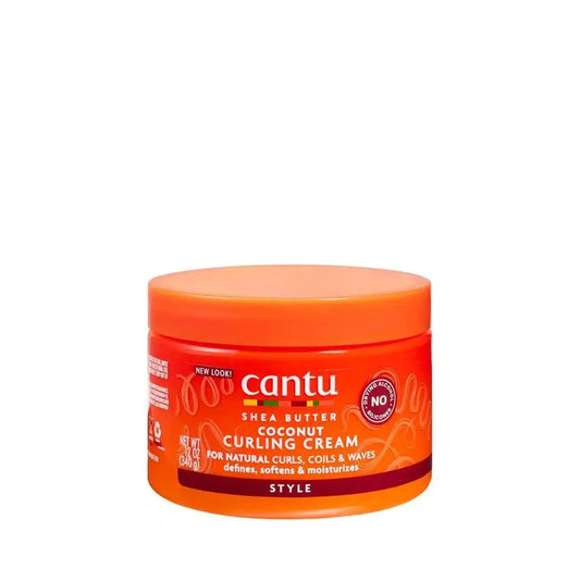 Cantu Burro di Karitè Crema Arricciante per Capelli Naturali al Cocco 340G