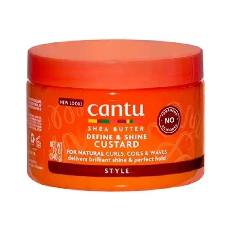Cantu Burro di Karitè Capelli Naturali Definire e Lucidare Crema Pasticcera 340G