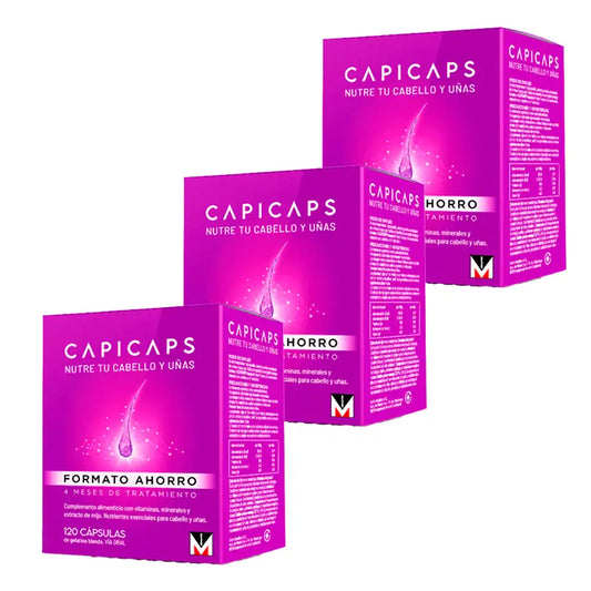 Capicaps Triplo capelli e unghie, 3 x 120 capsule