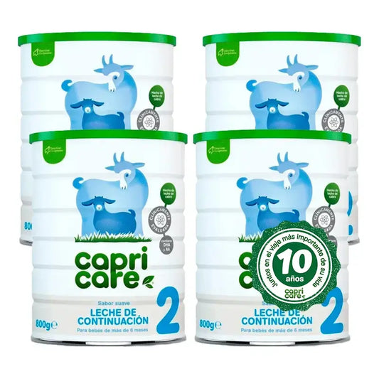 Capricare 2 Latte Formula, Confezione 4 X 800g