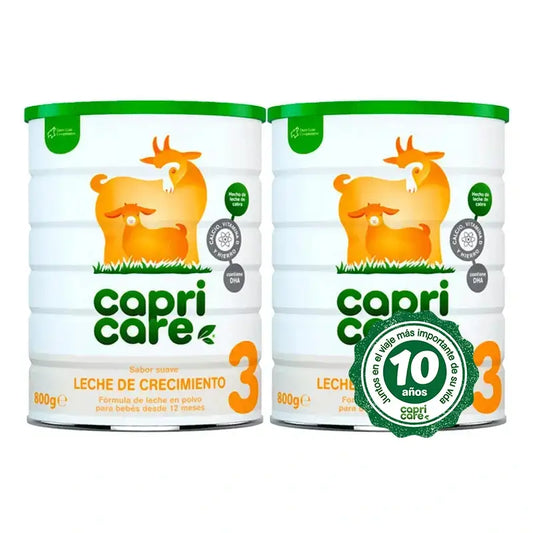 Capricare 3 Latte di crescita, Confezione 2 X 800 g