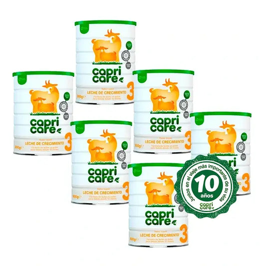 Capricare 3 Latte di crescita, Confezione 6 X 800 Gr