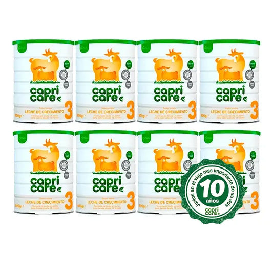 Capricare 3 Latte Crescita, Confezione 8 X 800 Gr